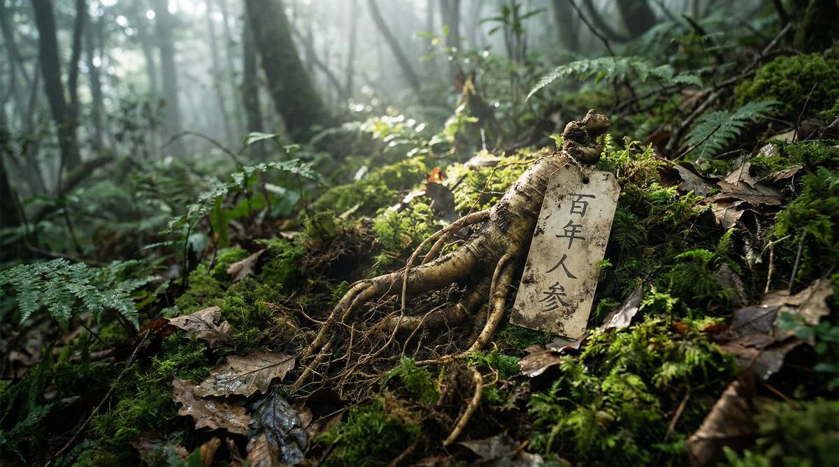 蘑菇视频百年人参植物视频